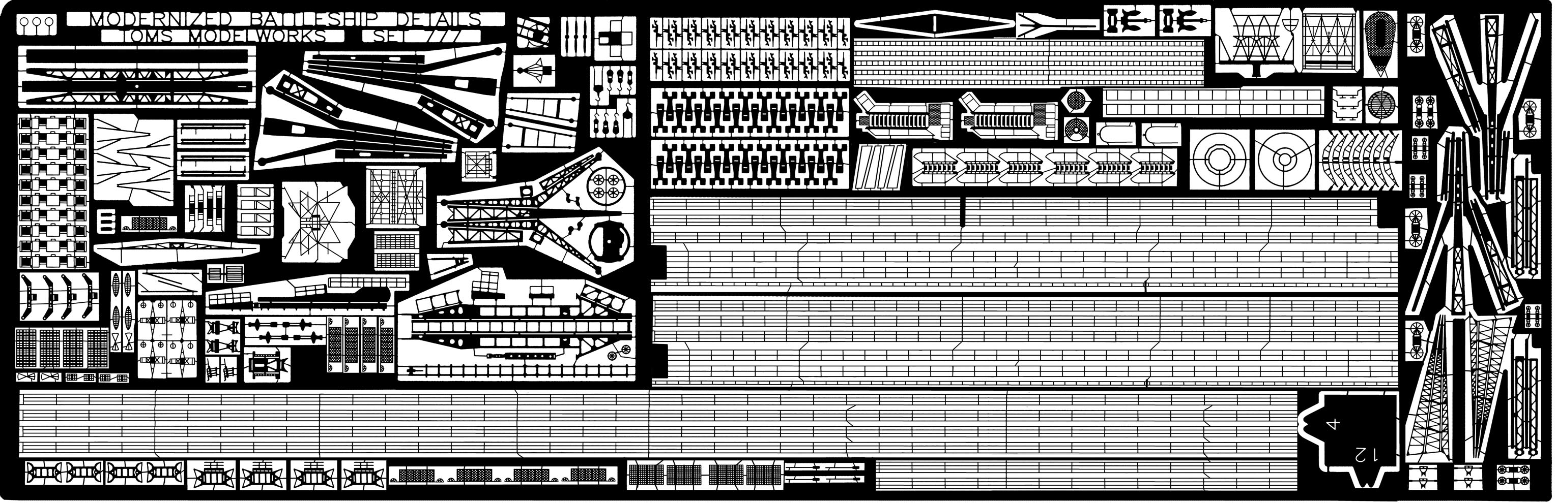 #777 Modernized US Battleship